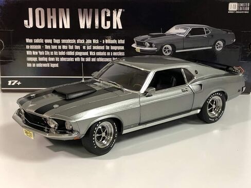 Greenlight Hwy-18016 1: 18 Highway 61-1: 18 John Wick (2014) - 1969 Ford Mustang Boss 429، للجنسين البالغين in Saudi Arabia