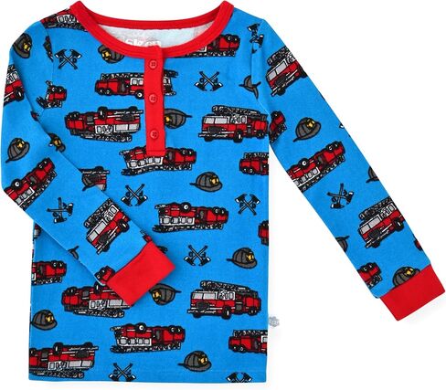 Sleep On It Boys Pajamas Set For Toddlers and Kids Sleepwear With Matching Socks in Saudi Arabia