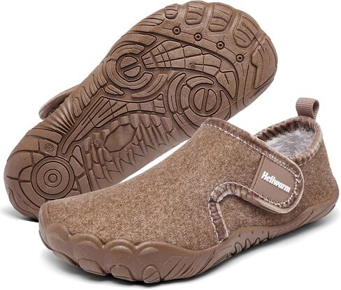 Kids Winter Slippers Cozy Soft Warm Non Slip Fleece House Lightweight Indoor Slippers for Girls Boys in Saudi Arabia