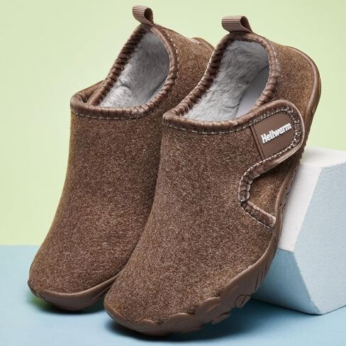 Kids Winter Slippers Cozy Soft Warm Non Slip Fleece House Lightweight Indoor Slippers for Girls Boys in Saudi Arabia