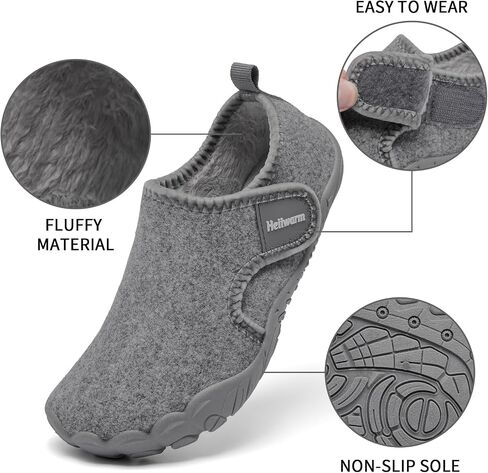 Kids Winter Slippers Cozy Soft Warm Non Slip Fleece House Lightweight Indoor Slippers for Girls Boys in Saudi Arabia