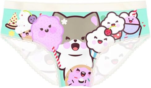 5-Pack Girls' KITTY Design Ultra-Soft Microfiber Panties with Cotton Lining in Saudi Arabia
