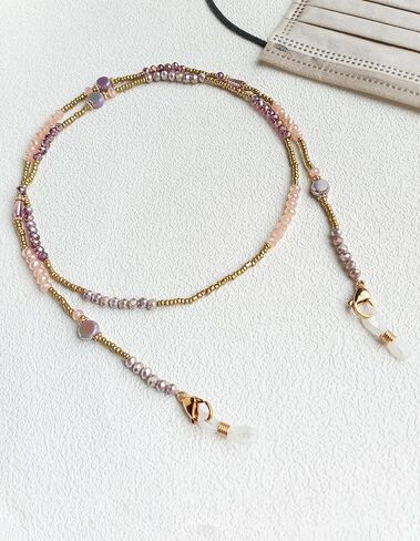 Glasses Chain for Women Eyeglasses Chain Crystal Beaded Eye Glasses Holders Around Neck Sunglasses Chain for Women in Kuwait