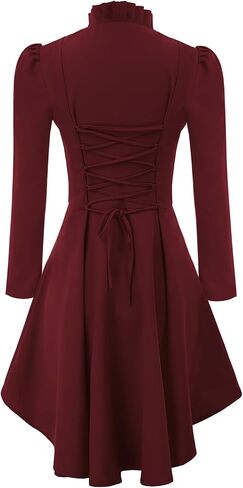 Long Jacket for Women Renaissance Victorian Waistcoat Jacket Gothic Steampunk Jacket Top in Saudi Arabia