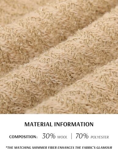 سترات M.Infisavo Tweed Blazer للنساء بأكمام طويلة أنيقة للعمل المكتبي والأعمال التجارية سترة تويد مقصوصة in Kuwait
