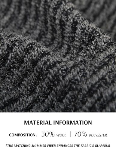 سترات M.Infisavo Tweed Blazer للنساء بأكمام طويلة أنيقة للعمل المكتبي والأعمال التجارية سترة تويد مقصوصة in Kuwait