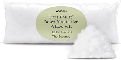 Coop Home Goods Extra Oomph AC Fill, Gel-Infused Memory Foam & Poly Fill, 1/2 Pound Bag, Refill for Eden Memory Foam Pillow, GREENGUARD Gold and CertiPUR-US Certified in Kuwait