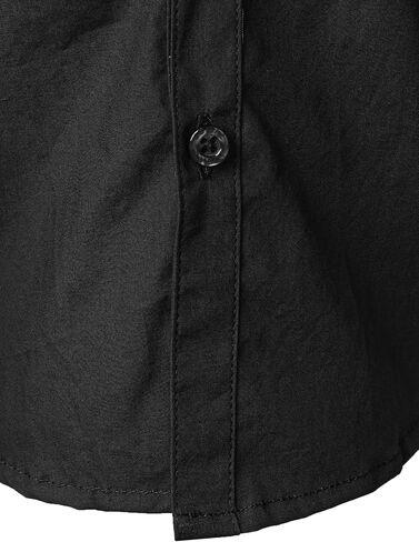 JOGAL Boys Dress Shirts Kids Pleated Tuxedo Shirt with Bow Tie for 6-14 Years Old Boys Button Down Shirt in Kuwait