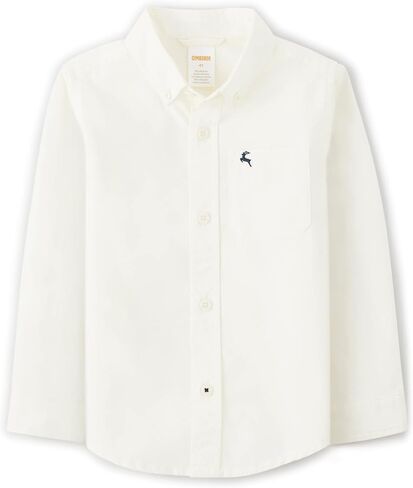 Gymboree Boys' and Toddler Long Sleeve Button Up Dress Shirts in Saudi Arabia