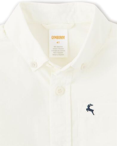 Gymboree Boys' and Toddler Long Sleeve Button Up Dress Shirts in Saudi Arabia