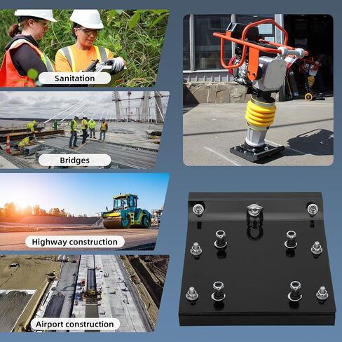 11" Wood Shoe Kit for Multiquip Mikasa MTX70 MTX80 MTX90 MTX70HD MT65 MT74 MT75 MT76 MT84 MT85 MT86 Jumping Jack Rammer in Kuwait