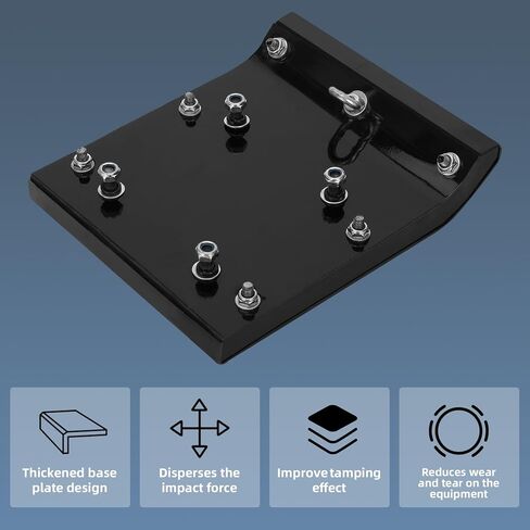 11" Wood Shoe Kit for Multiquip Mikasa MTX70 MTX80 MTX90 MTX70HD MT65 MT74 MT75 MT76 MT84 MT85 MT86 Jumping Jack Rammer in Kuwait