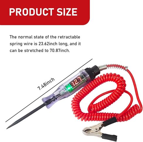 1 Pack Car Spark Plug Test Pen for Engine Indicator Ignition System, Pen Type Design, Universal High Voltage Line Cylinder Line Spark Plug Tester, Coil Diagnostic Tool (Silver & Purple) in Saudi Arabia