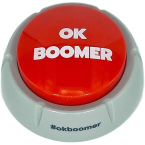 The Nut Button Toy - When Memes Become Reality | Meme Gag Gift for him Boyfriend Husband Friend | Hilarious Funny Prank Buzzer for Holiday & Christmas | Silly Easy to use | Press Button That says NUT
