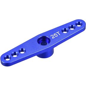 MECCANIXITY 25T Servo Arm Horn Double Offset M3 Dark Blue for Servo Repair Parts Accessories(3.1mm)