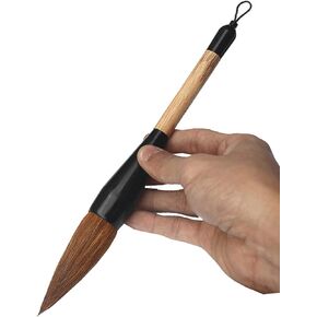 1 PCS Wolf Hair Chinese Caligraphy Kanji Japanese Sumi Drawing Brush Pen, Brown