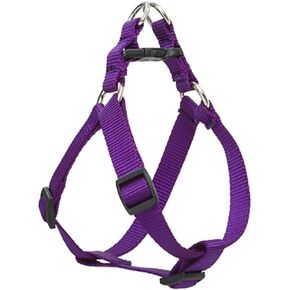 LupinePet Basics 3/4" Purple 15-21" Step In Harness for Small Dogs