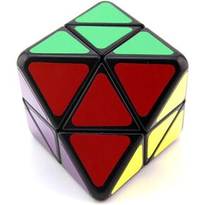 4-Axis Octahedron Speed Cube Puzzle Four-Axis Octahedron Diamond Shape Magic Puzzle Cube