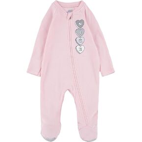 Nike Baby Girl's V-Day Footed Coveralls (Infant)