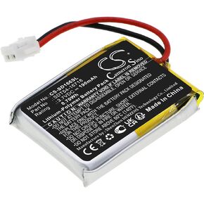 Battery for S'portdog YardTrainer YT-100 Collar,SDT54-16683,YardTrainer YT-100S Collar,SDT54-16684,No Bark Collar SBC-10,fit Part NO:SDT54-16718 (190mAh)
