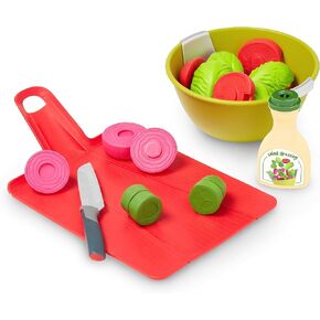 Casdon Joseph Joseph Toys - Chop2Pot - Super Safe Kitchen Playset for Kids with Foldable Chopping Board & Choppable Play Food - For Children Aged 2+