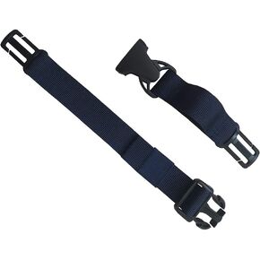 Amlrt HDHYK Backpack Chest Strap- Nylon -Suitable for Webbing on The Backpack up to1in. Dark Blue