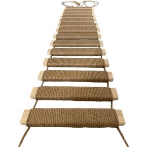 AGRICUE Cat Climbing Frame Bridge Use for Cat Cage Sisal Rope Cat Ladder Pet Furniture Cat Step Scratcher Post Kitten Toys Cat Tree Tower Cat Bridge