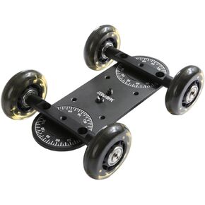 Sevenoak SK-DW03 Scaled Video Table Dolly with Rubberized Skate Wheels - Compatible with DSLR and Mirrorless Cameras in Kuwait