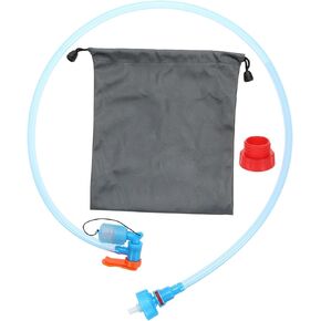 Water Bottle Convertube Adapter kit, Hydration Converter Tube, Hydration Packs Drink Tube, Hydration Bladder Replacement Tube, Compatible with Most Water Bottle and Hydration Bladder