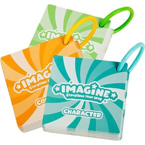 Imagine - Toddler Games, Toddler Activities, Toddler Games Ages 2-4, Montessori Toys for 2 Year Old, Game 3 Year Old, Games 2 Year Old, 2 Year Old Toys, 2 Year Old Gifts, Card Games for Kids Ages 4-8