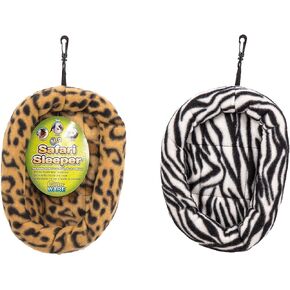 Ware Manufacturing (2 Pack) Safari Sleeper Beds for Small Animals, Medium - Colors May Vary