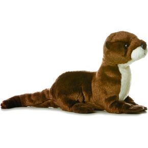 Aurora® Adorable Mini Flopsie™ Sliddy™ Stuffed Animal - Playful Ease - Timeless Companions - Brown 8 Inches