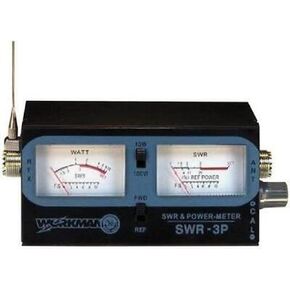 SWR / Power METER for CB Radio 100 Watts - Dual Meters - Workman SWR3P