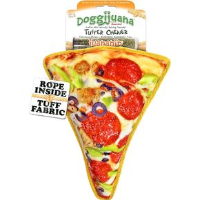 Doggijuana - Tuffer Chewer - Interactive Dog Toy with Juananip Refill - Refillable Durable Catnip Dog Toy & Organic Catnip for Engaging Play and Natural Calming (Dill Pickle)