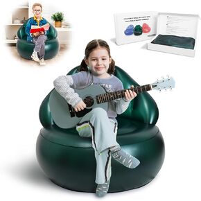 Portable Inflatable Couch,Chair for Kids,Kids Chair,Chairs for Kids,Toddler Chair,Chair for Toddler,Bean Bag Chair,Blow Up Couch,Air Sofa,Inflatable Lounger,Outdoor, Room,Game