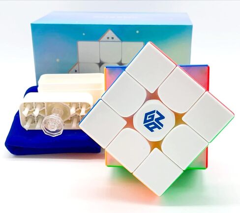 Bokefenuo GAN12 M قفزة مكعب مغناطيسي 3x3 GAN12 قفزة M لغز المكعب السحري سرعة المنافسة المهنية مكعب in Kuwait