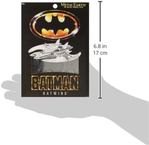 مجموعة نماذج معدنية ثلاثية الأبعاد من Metal Earth Fascinations Batman 1989 Batwing ثلاثية الأبعاد in Saudi Arabia
