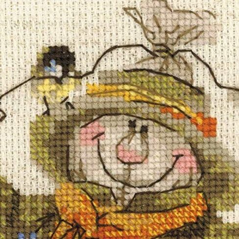 RIOLIS Counted Cross Stitch Kit 8.25"X11.75"-Welcome (14 Count) -R1658 in Saudi Arabia