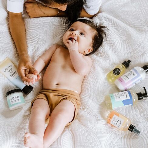 Tubby Todd 6-Step Sensitive Skincare Routine for Baby -The Newborn Gift Set - Standard Size Lavender Rosemary in Kuwait