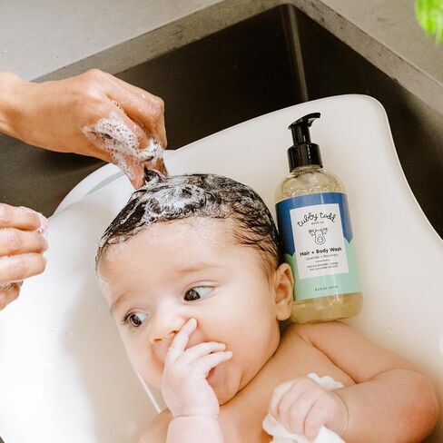 Tubby Todd 6-Step Sensitive Skincare Routine for Baby -The Newborn Gift Set - Standard Size Lavender Rosemary in Kuwait