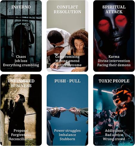 مجموعات بطاقات أوراكل من SOULGIST Love، وسطح المرايا المكسورة، وبطاقات أوراكل للمبتدئين، موصى بها لقراءات Twin Flame و Soulmate و Karmic in Kuwait