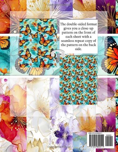 The Alcohol Ink Junk Journal Scrapbook Paper Pad: Double Sided Decorative Craft Paper for Card Making, Journaling, Scrapbooking, Decoupage & Collage in Saudi Arabia