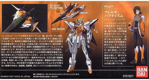 HG Mobile Suit Gundam 00 1/144 Gundam Kyrios نموذج بلاستيكي in Saudi Arabia