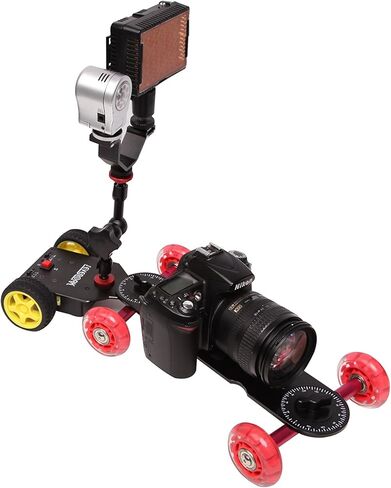 Sevenoak SK-DW03 Scaled Video Table Dolly with Rubberized Skate Wheels - Compatible with DSLR and Mirrorless Cameras in Kuwait