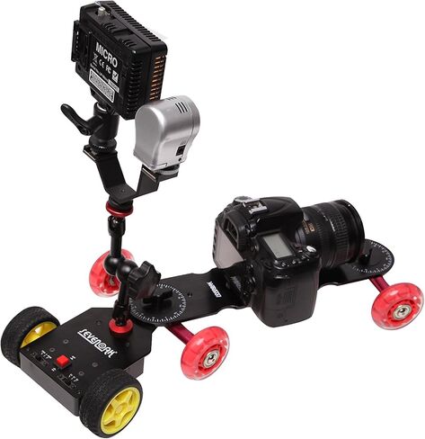 Sevenoak SK-DW03 Scaled Video Table Dolly with Rubberized Skate Wheels - Compatible with DSLR and Mirrorless Cameras in Kuwait