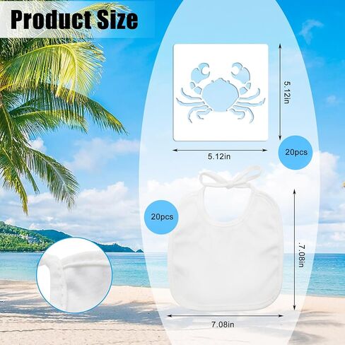 مجموعة استنسل مخلوقات البحر والمحيط مكونة من 40 قطعة، قوالب رسم حيوانات بحرية قابلة لإعادة الاستخدام، تتضمن استنسلات حرفية حورية البحر، ومرايل بيضاء لألعاب استحمام الطفل، وجدران خشبية، وصخور، وطلاء قماشي in Kuwait