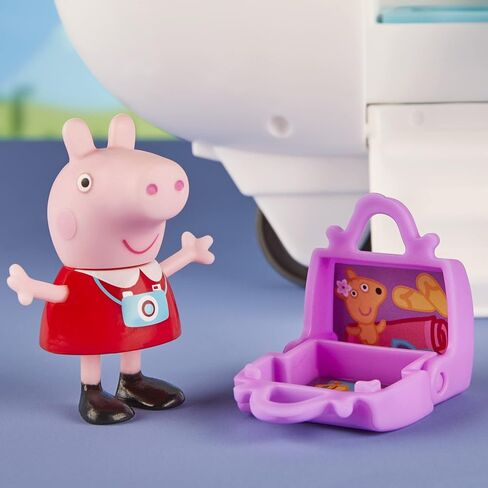 Peppa Pig Peppa’s Adventures Air Peppa Airplane Vehicle Preschool Toy with Rolling Wheels, 1 Figure, 1 Accessory; for Ages 3 and Up in Saudi Arabia