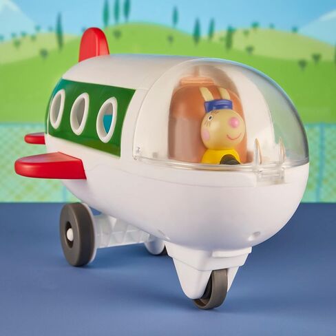 Peppa Pig Peppa’s Adventures Air Peppa Airplane Vehicle Preschool Toy with Rolling Wheels, 1 Figure, 1 Accessory; for Ages 3 and Up in Saudi Arabia