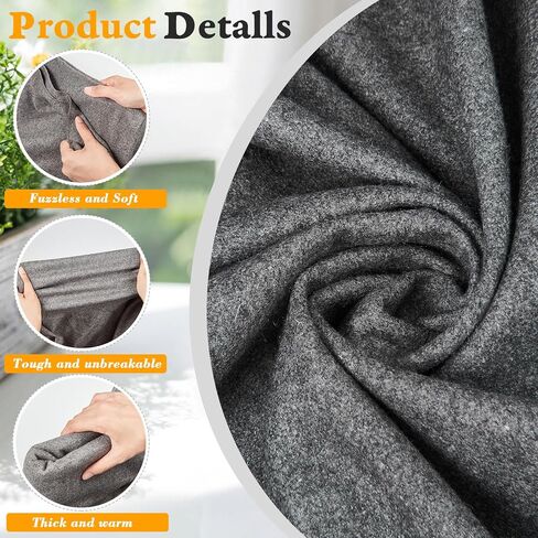 Taiyin 8 Pcs 79" x 59" Military Wool Blanket Camping Blanket for Sleeping Washable Warm Thick for Cold Weather Sporting Events Everyday Use Outdoors Survival Kits in Winter 2.43 Lbs Grey in Saudi Arabia