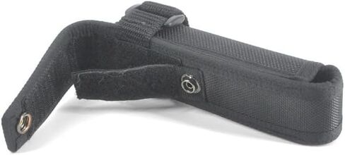Flashlight Holder,Open Top Tactical Flashlight Pouch Holster, Nylon Pouch Duty Belt Clip Tactical Torch Carry Case with 360 Degree Carabiner Reel Clip in Saudi Arabia